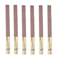 6 Pack 9-1/2" X 3/4" Grit 5/0 Polishing Paper Emery Sticks - Jewelry