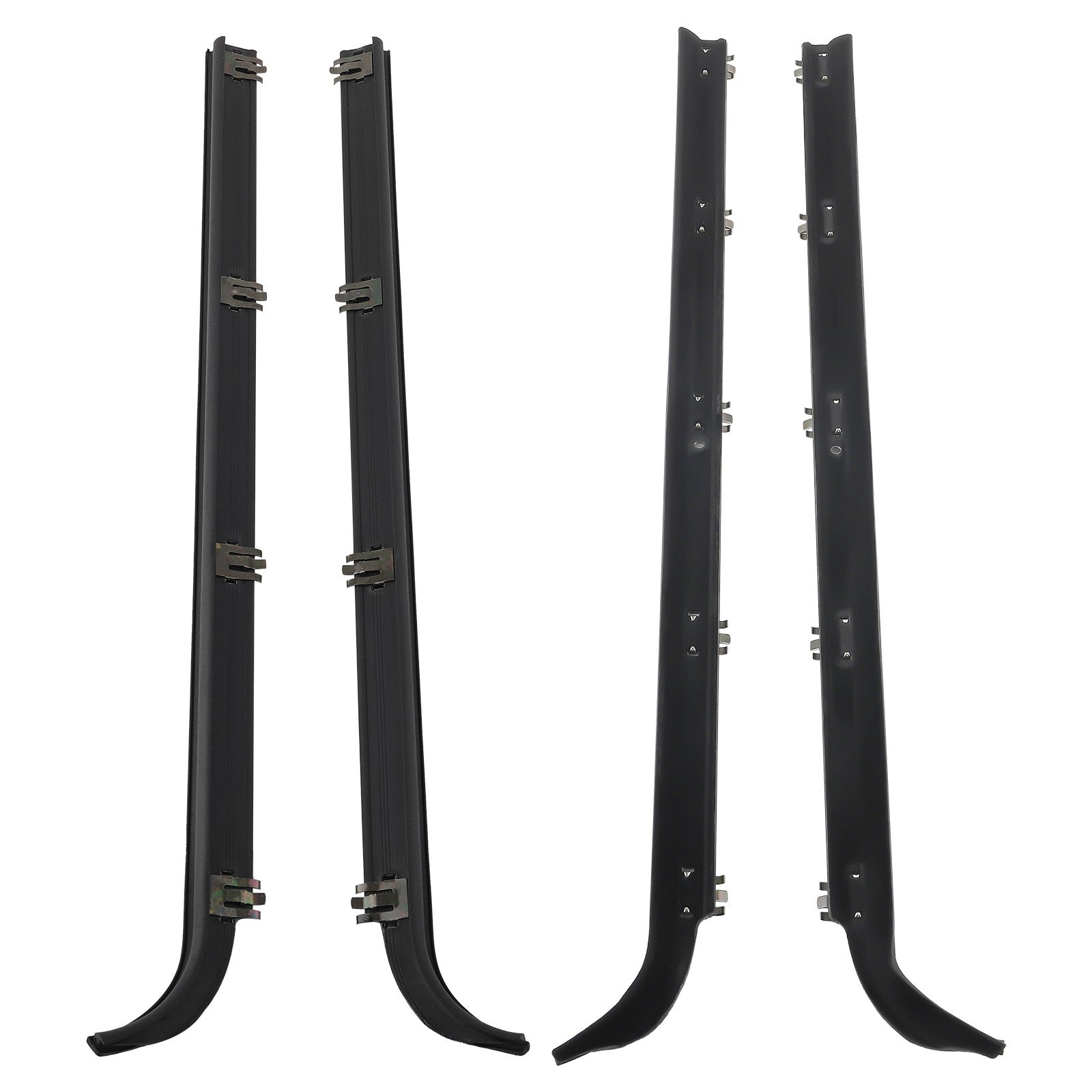 4X Window Seal Belt Weatherstrip for Ford F150 F250 F350 Bronco
