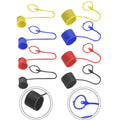 Hydraulic Dust Cap Set 4 Pvc Flat Face Quick | Built Supply Co