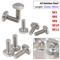 T-Slot Bolts - A2 Stainless Steel