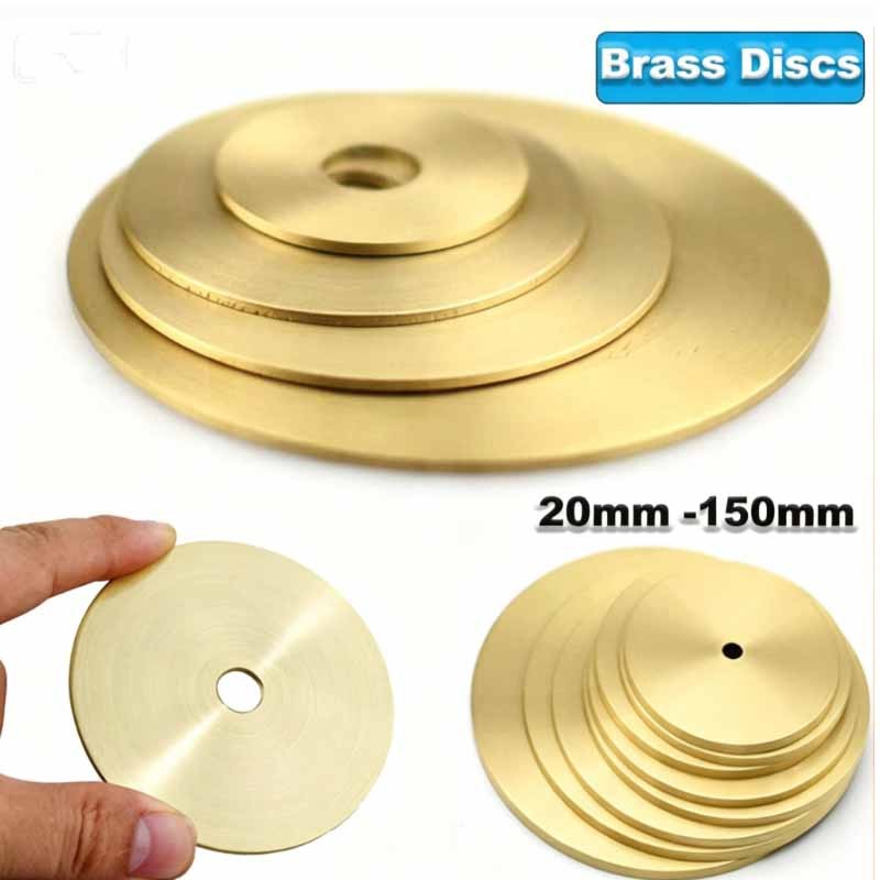 Brass Discs Blanks Gasket Sheets 20-150mm