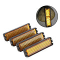 4*bicycle Pedal Reflector Press On Bike Cycling Night Reflect Light-UK