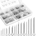 Box Cotter Pin Assortment Kit Split Pin Fastener Clips Set Straight