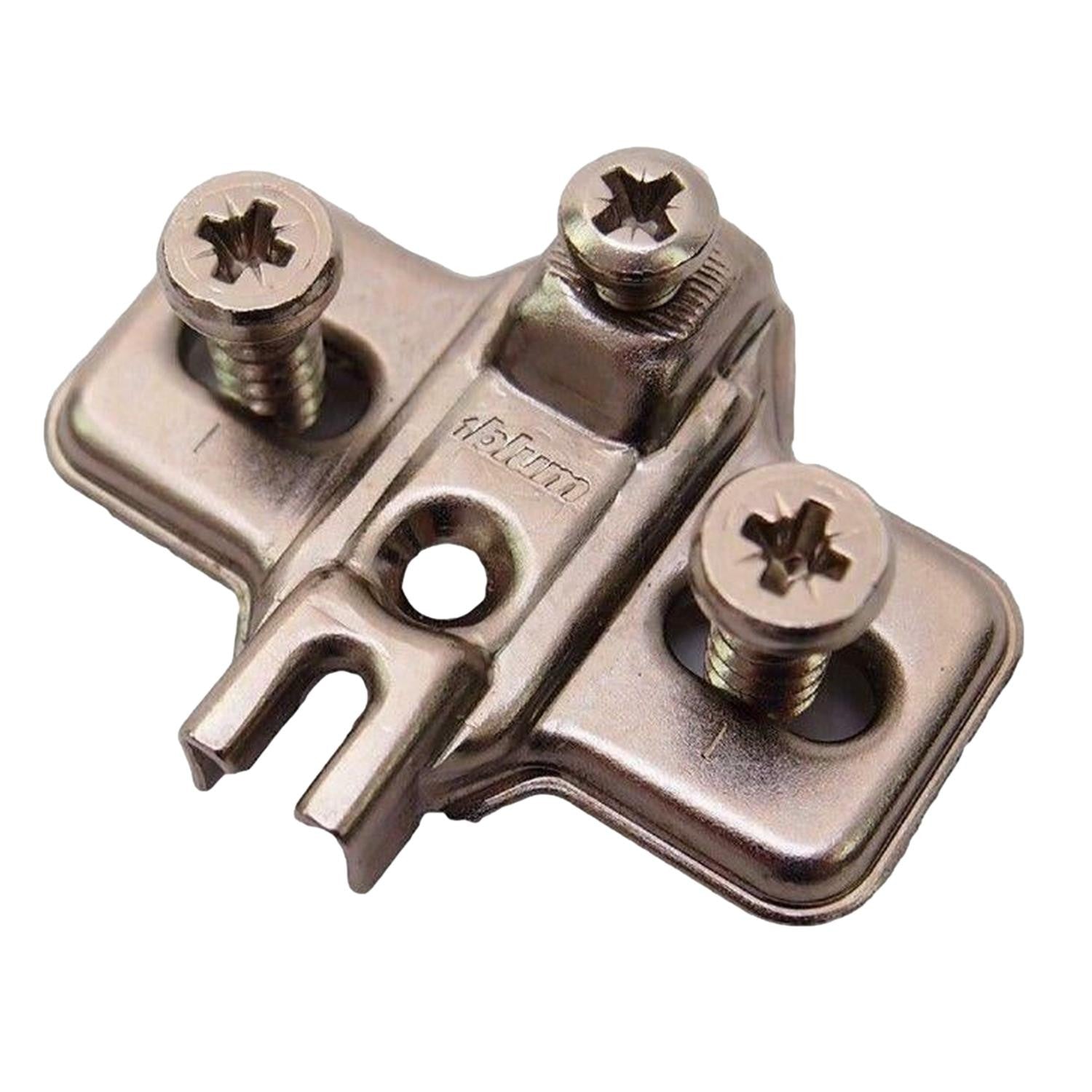10 x Blum 193L8100 Standard Hinge Mounting Plate 18mm Cabinet
