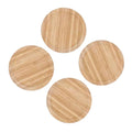 Wooden Wine Glass With Dedicated Charcuterie For Effortless