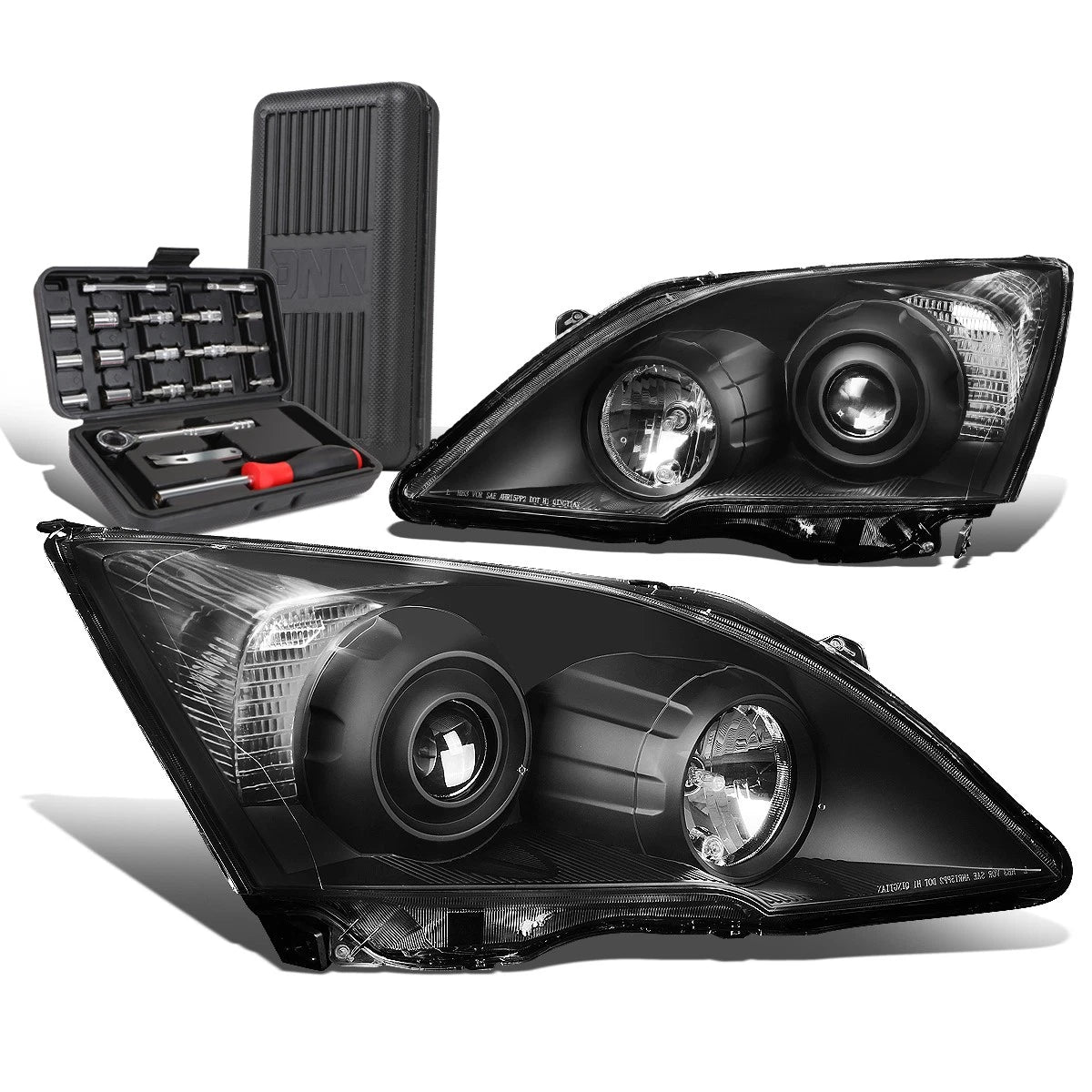 For 2007-2011 Honda Cr-v Black/clear Signal | Built Supply Co
