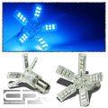 X2 40 3528 Smd 1157 Bright Blue Led Spider 5 Spokes/arms