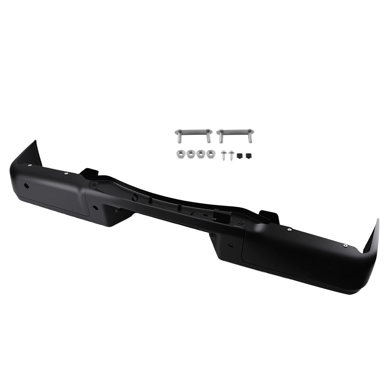 Bumper Assembly Rear for Ford F-150 2009-14 9L3Z17906A Black Steel New
