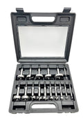 Forstner Bit Set 16Pcs Hex Shank, Wood Drill Bits Set with Multi Sided