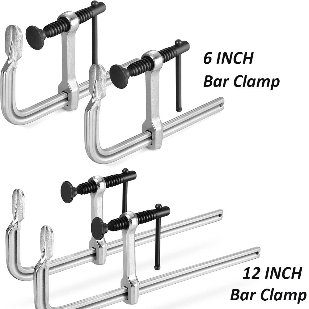 Jorgensen 2-Pack Bar Clamps Set by Jorgensen