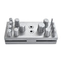 Disc Cutter Circle Shape With 14 Round Punches Size 1/8"- 5/8"