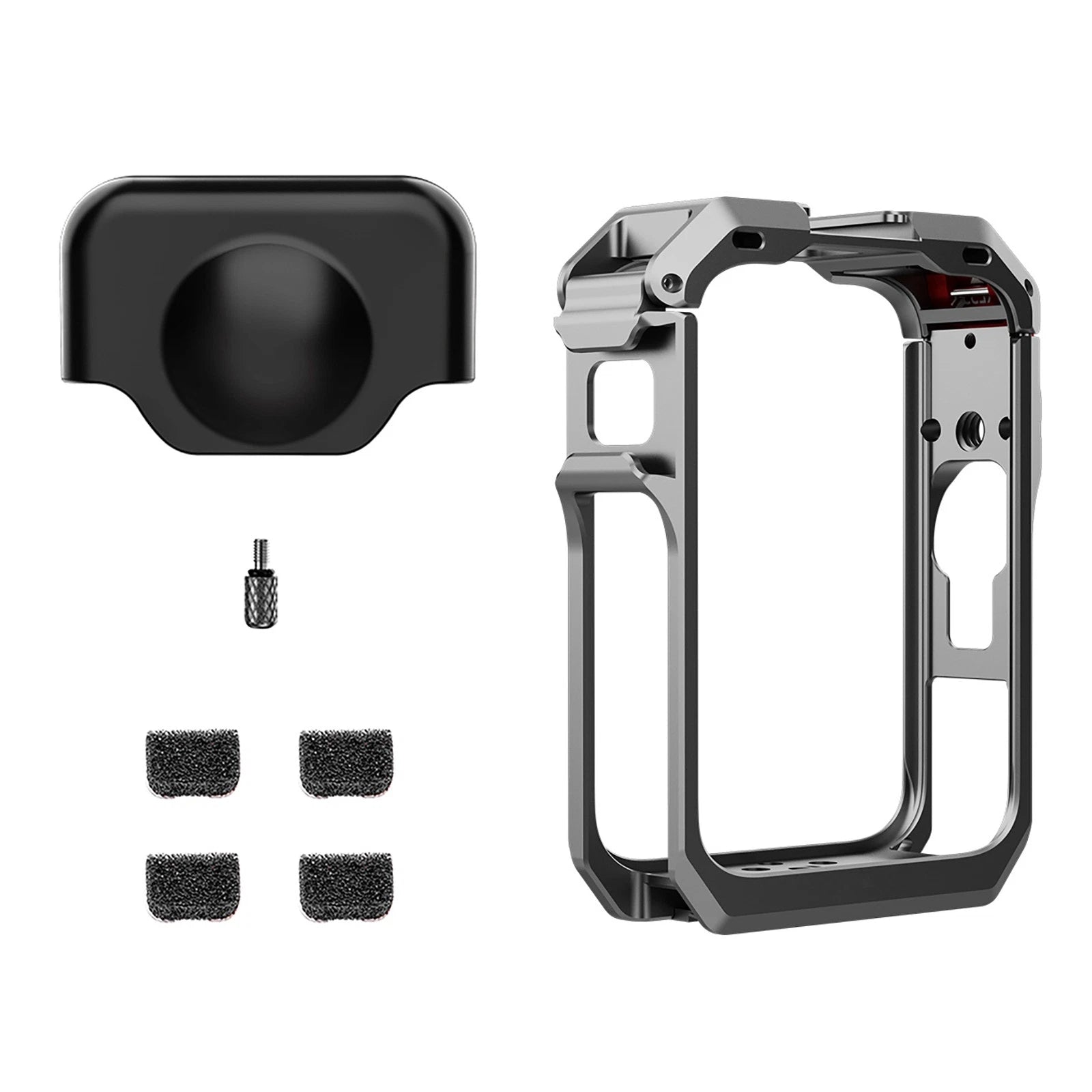 Replacement For Dji Osmo 360 Camera Metal Rabbit Cage Frame Case+lens
