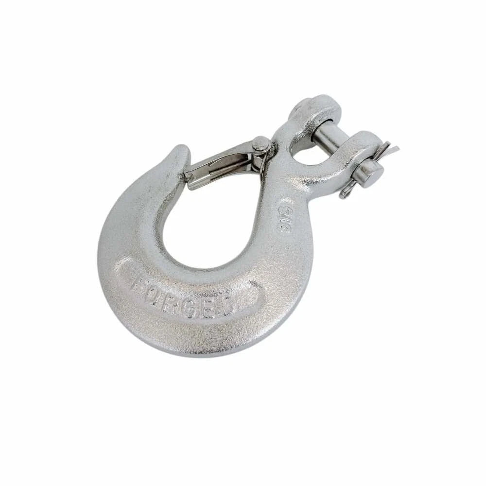 Mil-spec 5/16" Clevis Slip Hook 1,500 Lbs Wll T316 Stainless Steel,