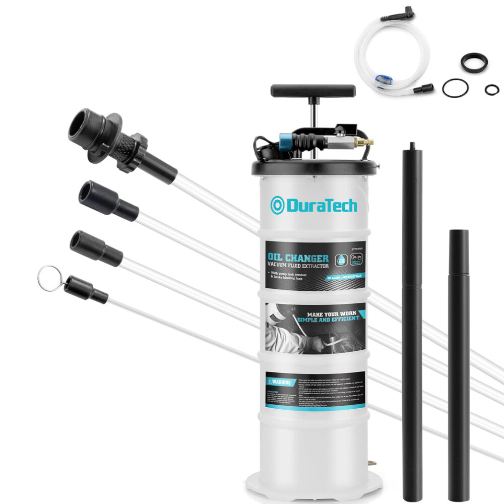 Duratech Oil Change Fluid Extractor 6.5l Oil Extractor Pump