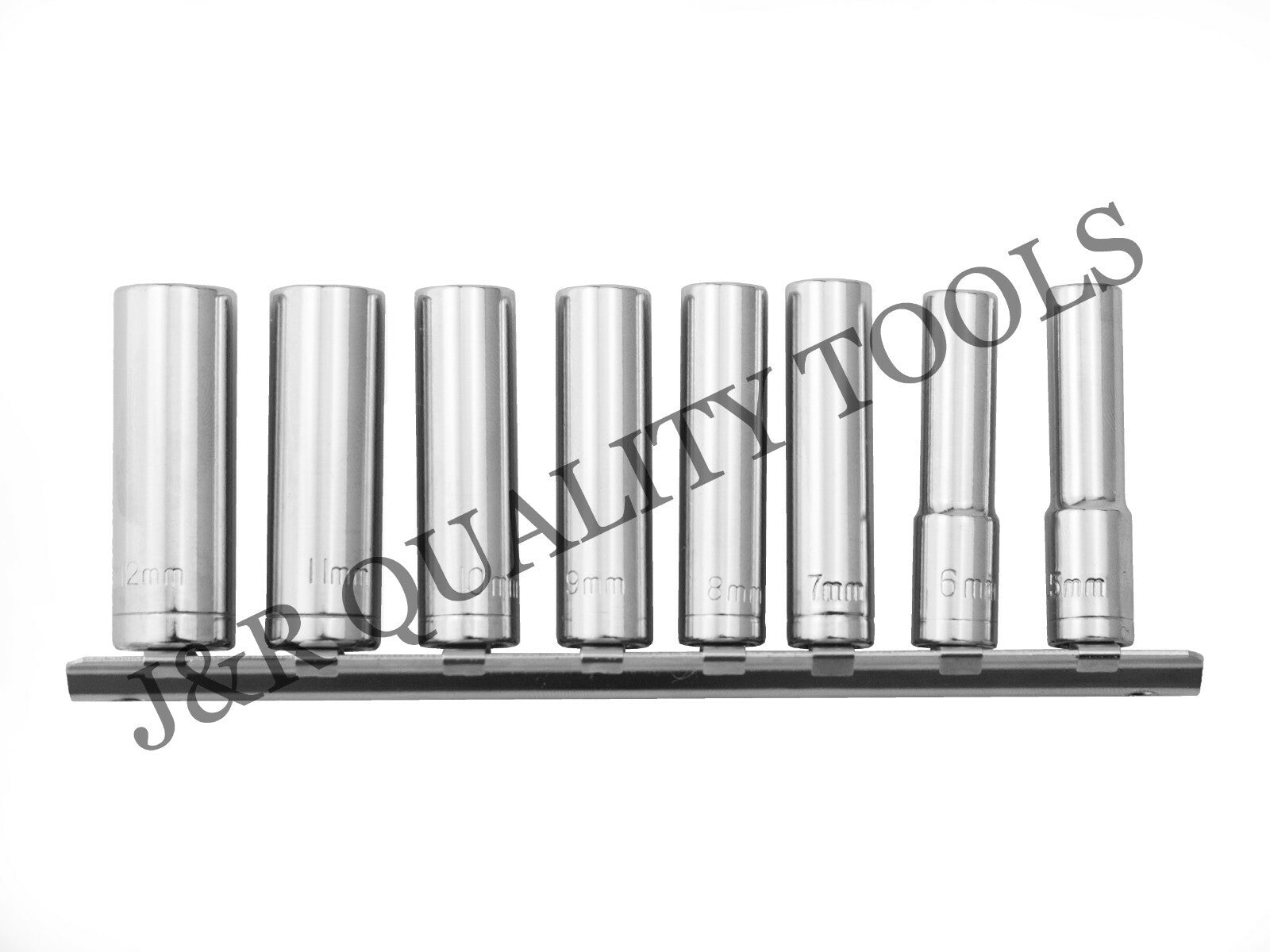 1/4" Drive Metric Deep Socket Set