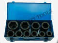 10pc Metric Deep Impact Socket Set