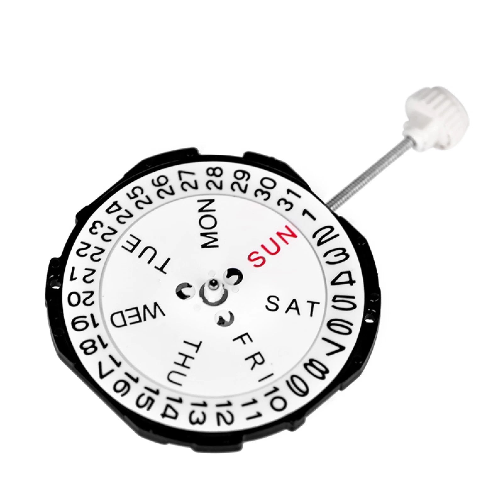 Replacement 26mm Dual Calendar Day & Date At 3 Quartz Watch Movement