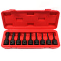 9pc 1/2" Impact Bit Socket Set T-Star by Unbranded