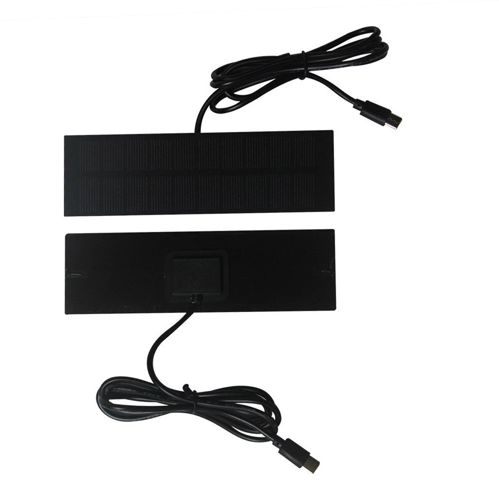 Portable Waterproof Solar Charger Panel For Hiking Cycling Travel Gear