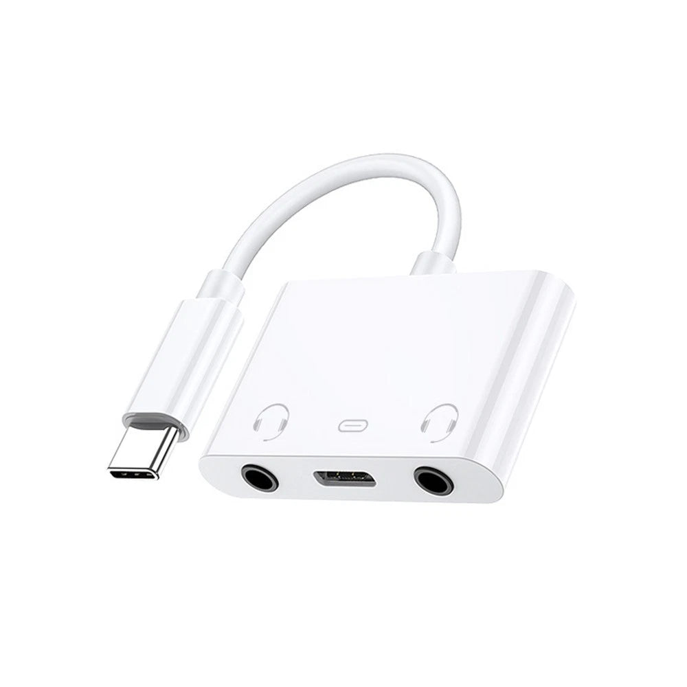Multi-port Universal Type-c Sound Card Usb 3.5mm Audio Earphone