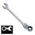 Force 757..F Flexible Ratchet Ring Spanner Comb. Gear Wrench