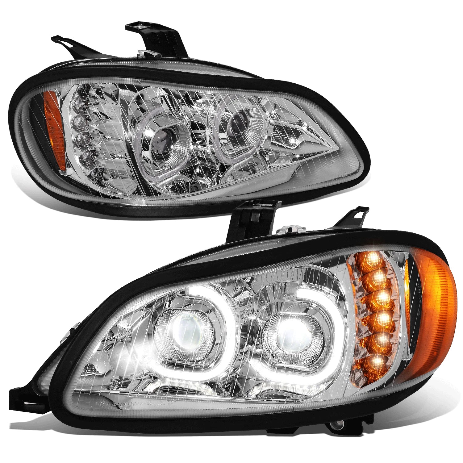 Fit 03-19 Freightliner M2 106 112 Chrome Led | Built Supply Co