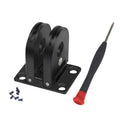 Magnetic Folding Base Mount Dual Port 1/4 Thread For Gopro Hero 11 10