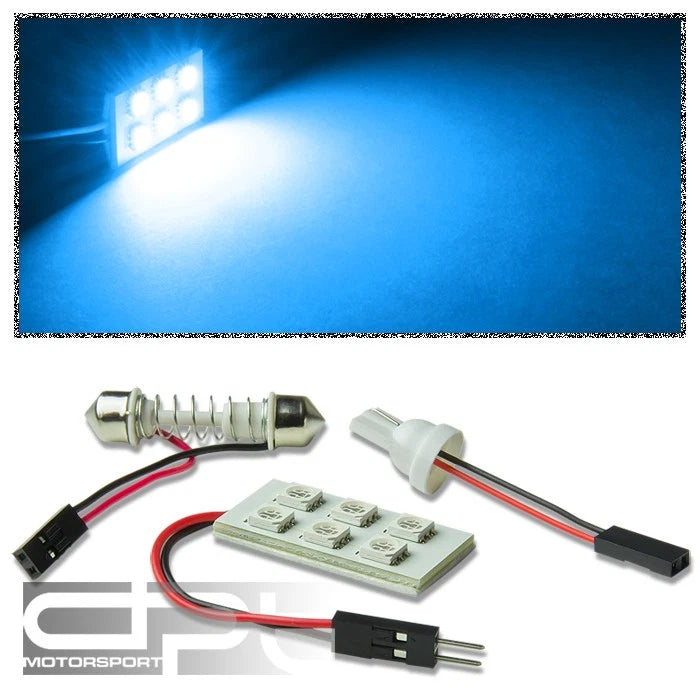 T10 5050 194/168/w5w 6-smd 12V Bright Blue Led | Built Supply Co