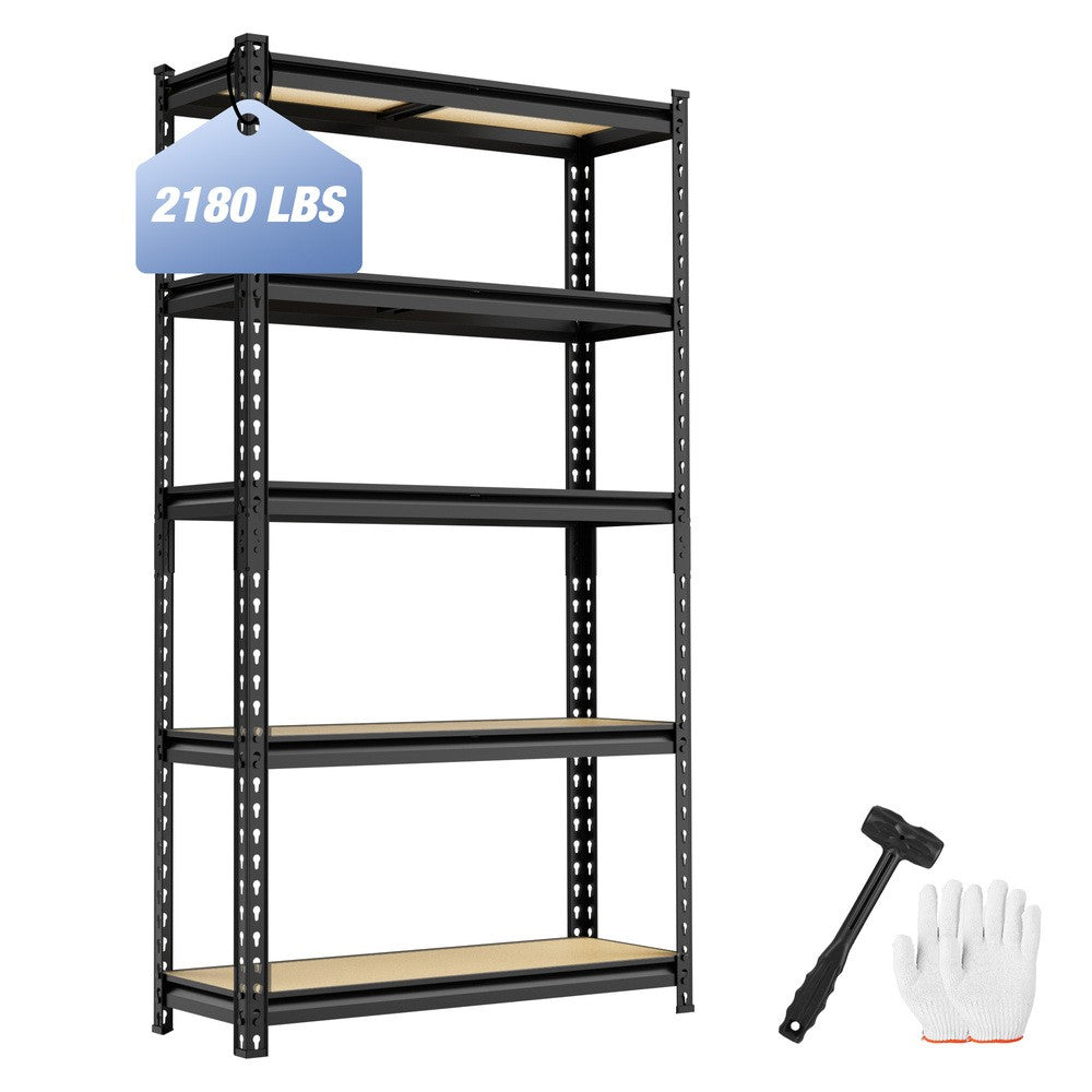 WORKPRO Heavy Duty Adjustable 5-Tier Metal Storage Shelving Unit