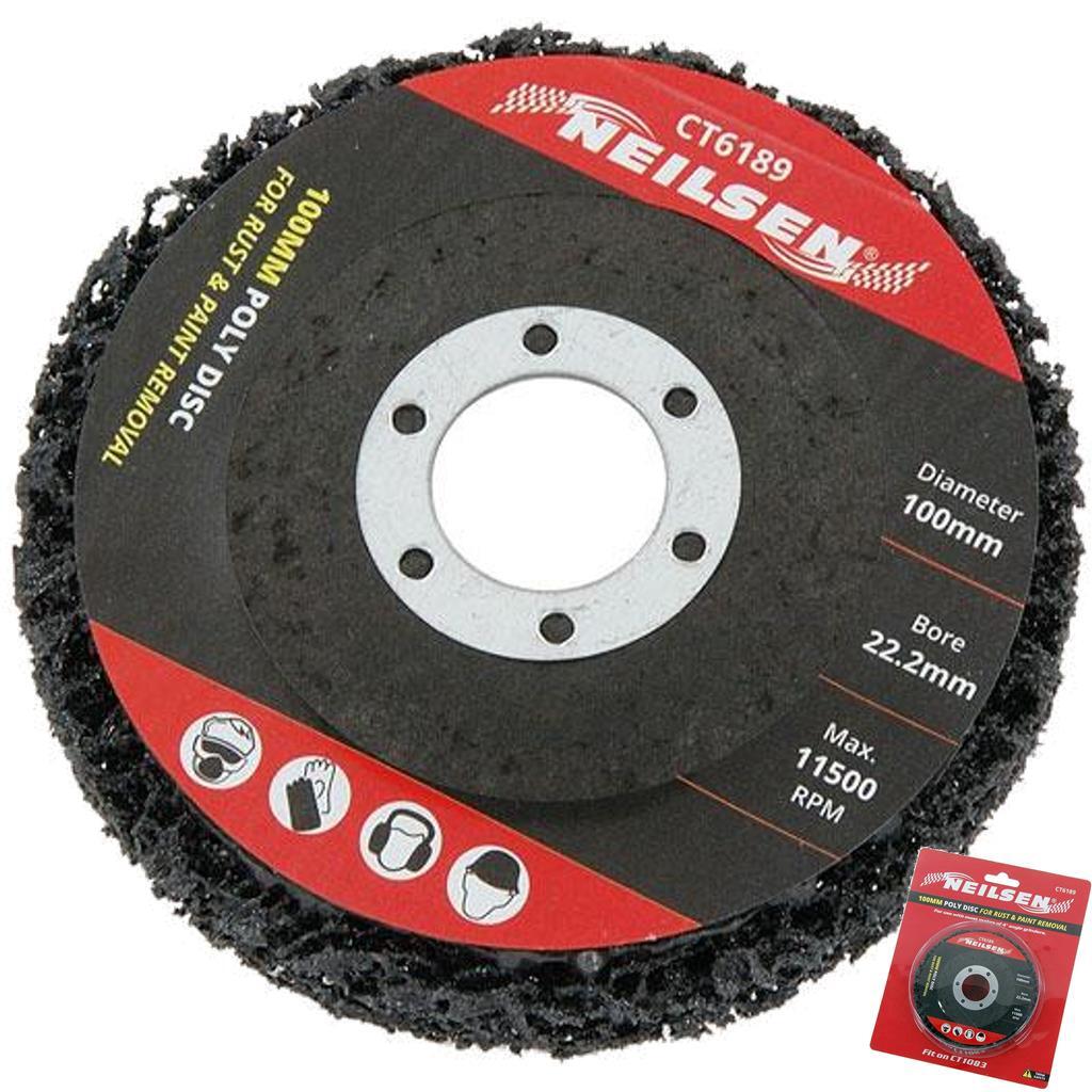 Neilsen Grinding Discs Angle Grinder Paint & Rust Remover by Neilsen