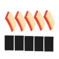 5-pack Air Filters For Sc100 St100 Xt149 149cc And 14 083 01-s Lawn