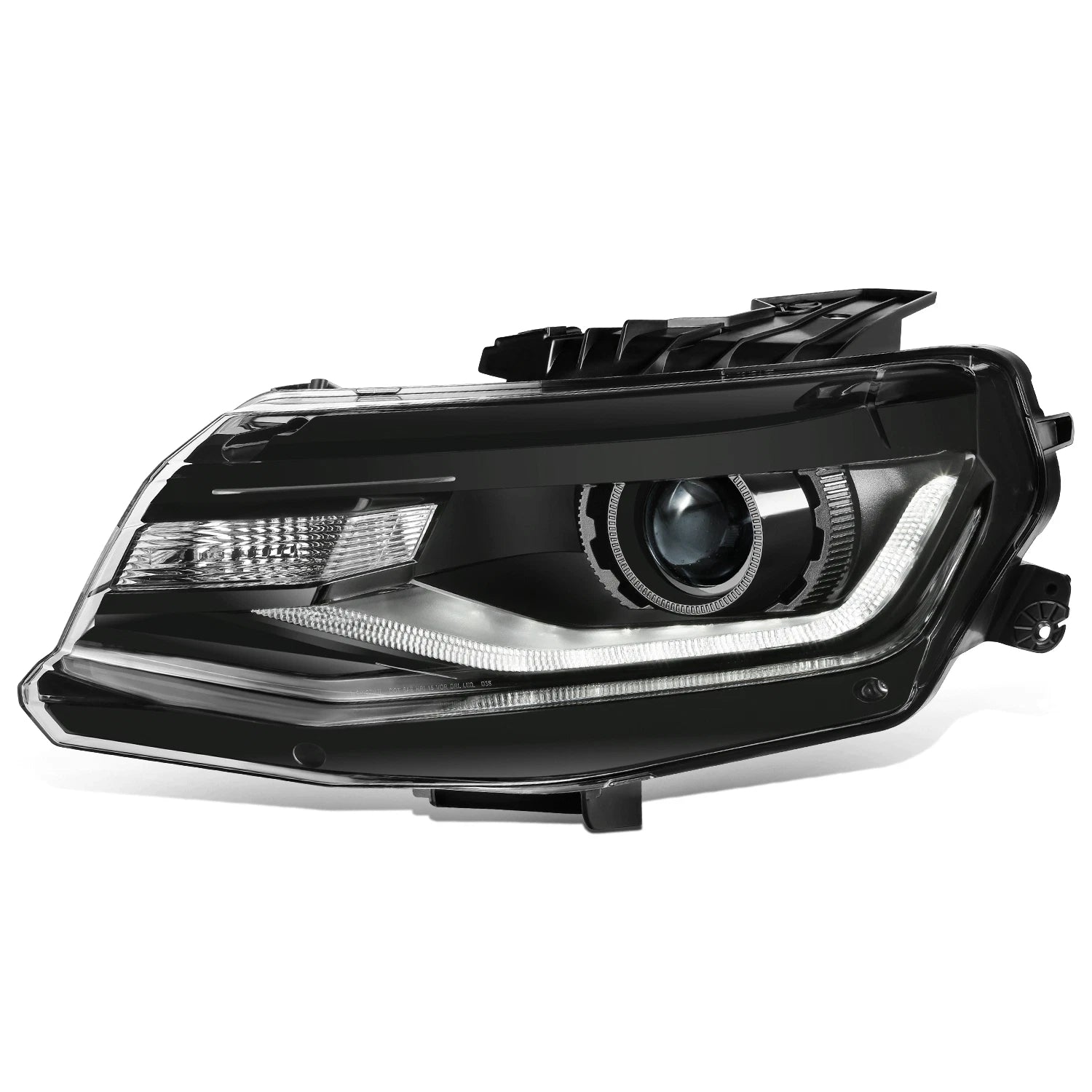 Fit 16-22 Chevrolet Camaro Black Clear Driver Left | Built Supply Co