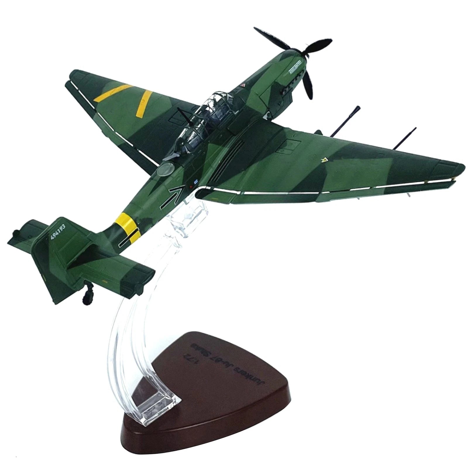 1/72 Scale Diecast Alloy Stuka Ju-87g2 Attack Plane | Built Supply Co