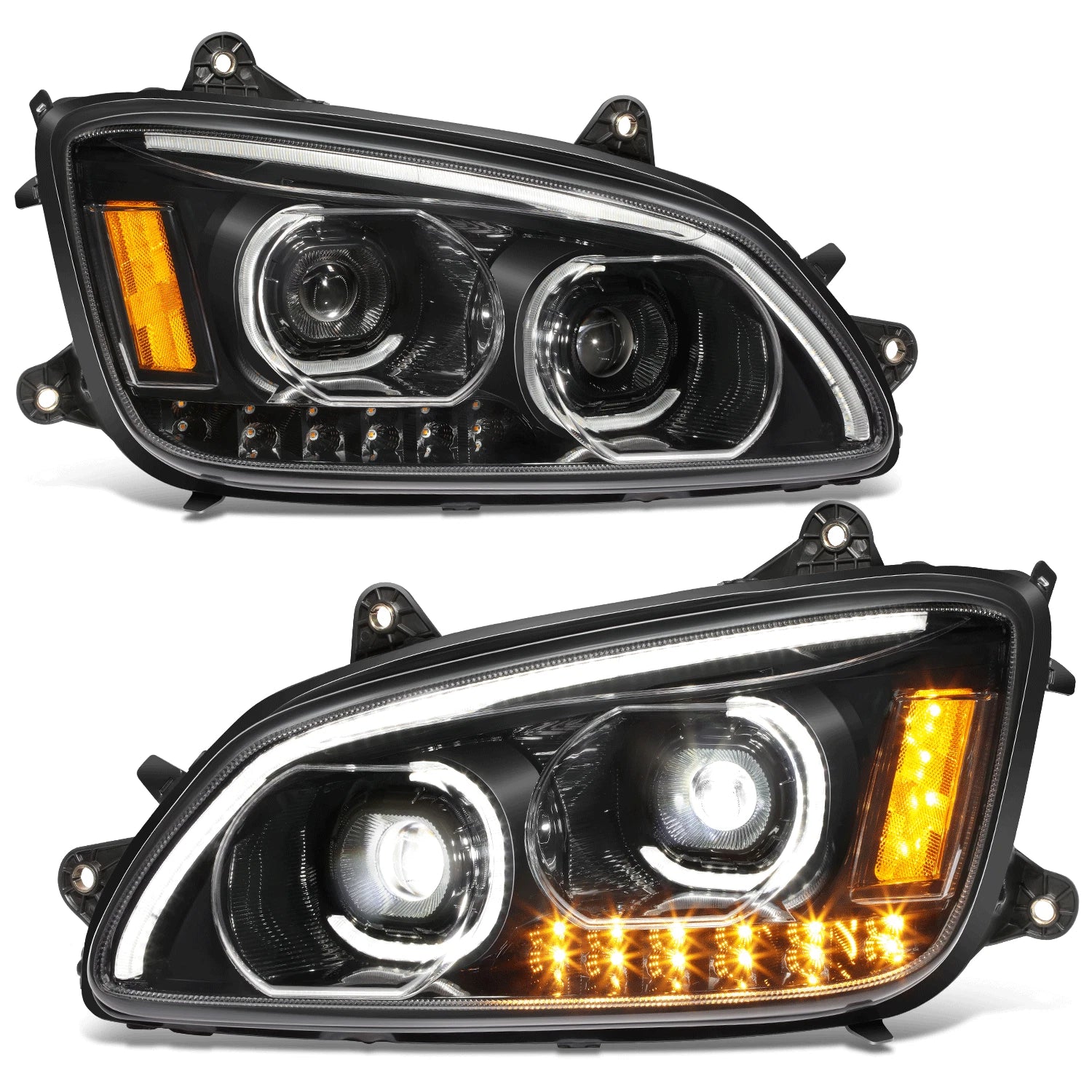 [Led Drl+turn Signal]fit 08-19 Kenworth T170 T370 | Built Supply Co