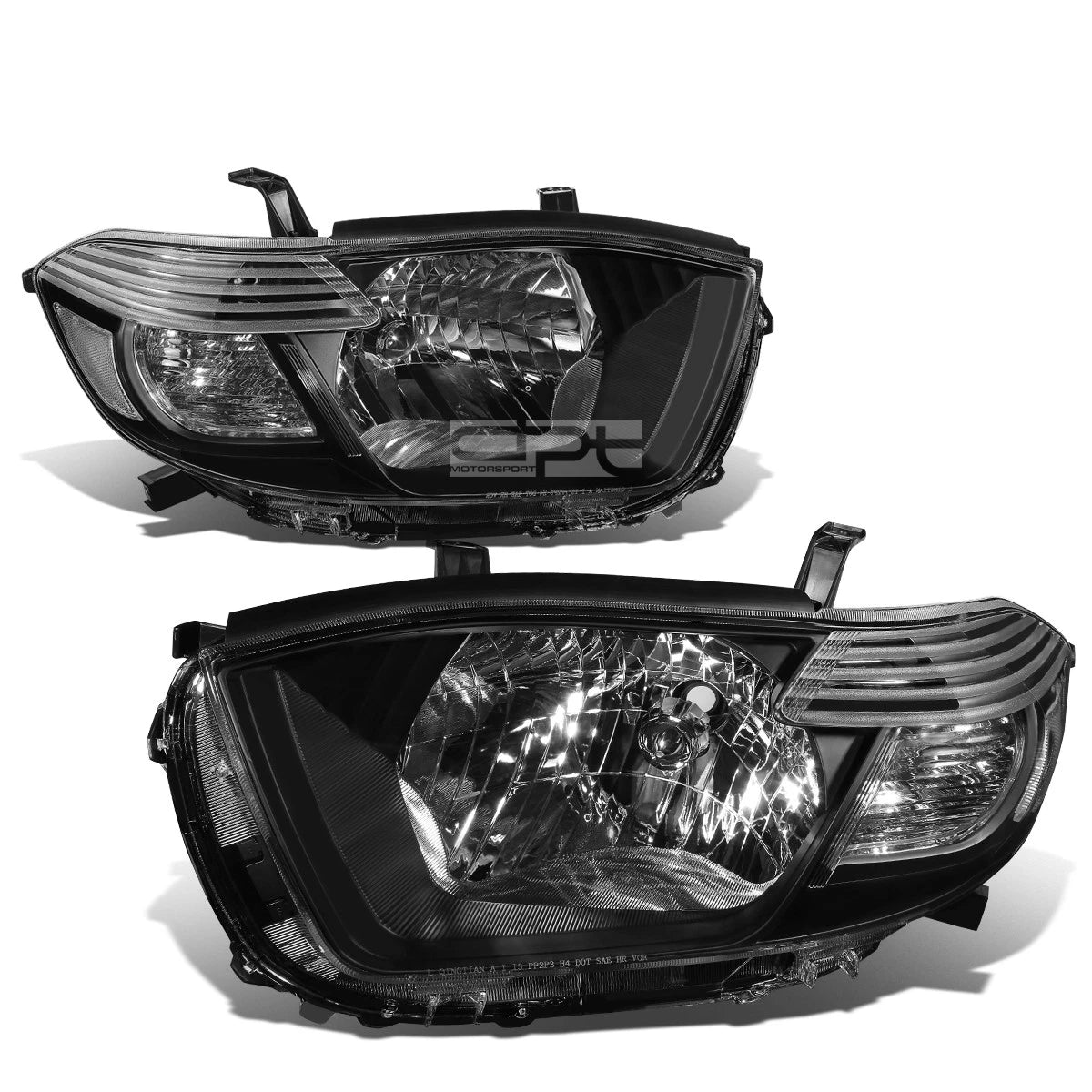 Fit 08-10 Highlander Suv Xu40 Gen3 Black Housing | Built Supply Co
