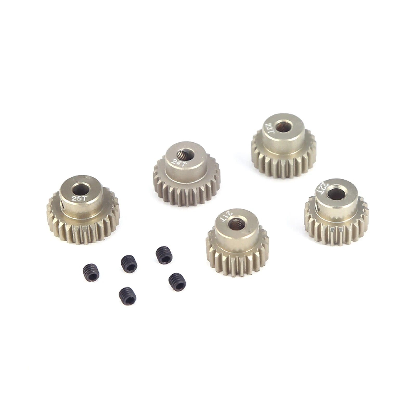 21-25t/26t-30t Aluminum Pinion Gear For 1/10 Rc Car Brushed Brushless