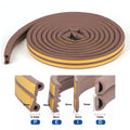 1M/5M/6M Rubber Seal Weather Strip Foam Sticky Tape Doo