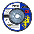 5 Pack - 4.5" x 5/8"-11 XL 40 Grit Zirconia High Density Flap Discs