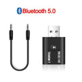 Mini Usb Bluetooth Transmitter Receiver 3.5mm Aux Audio Adapter