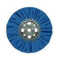 8" Blue Mill Treated Airway Buffing Wheel 3" Center Plate x 5/8" Arbor
