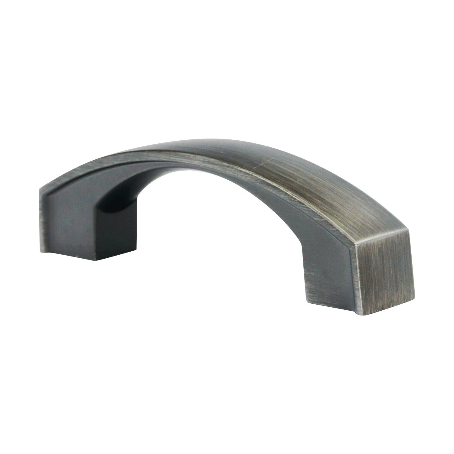 25 Pack Bow Arch Style 3" Antique Nickel Kitchen Cabinet Pull Handle