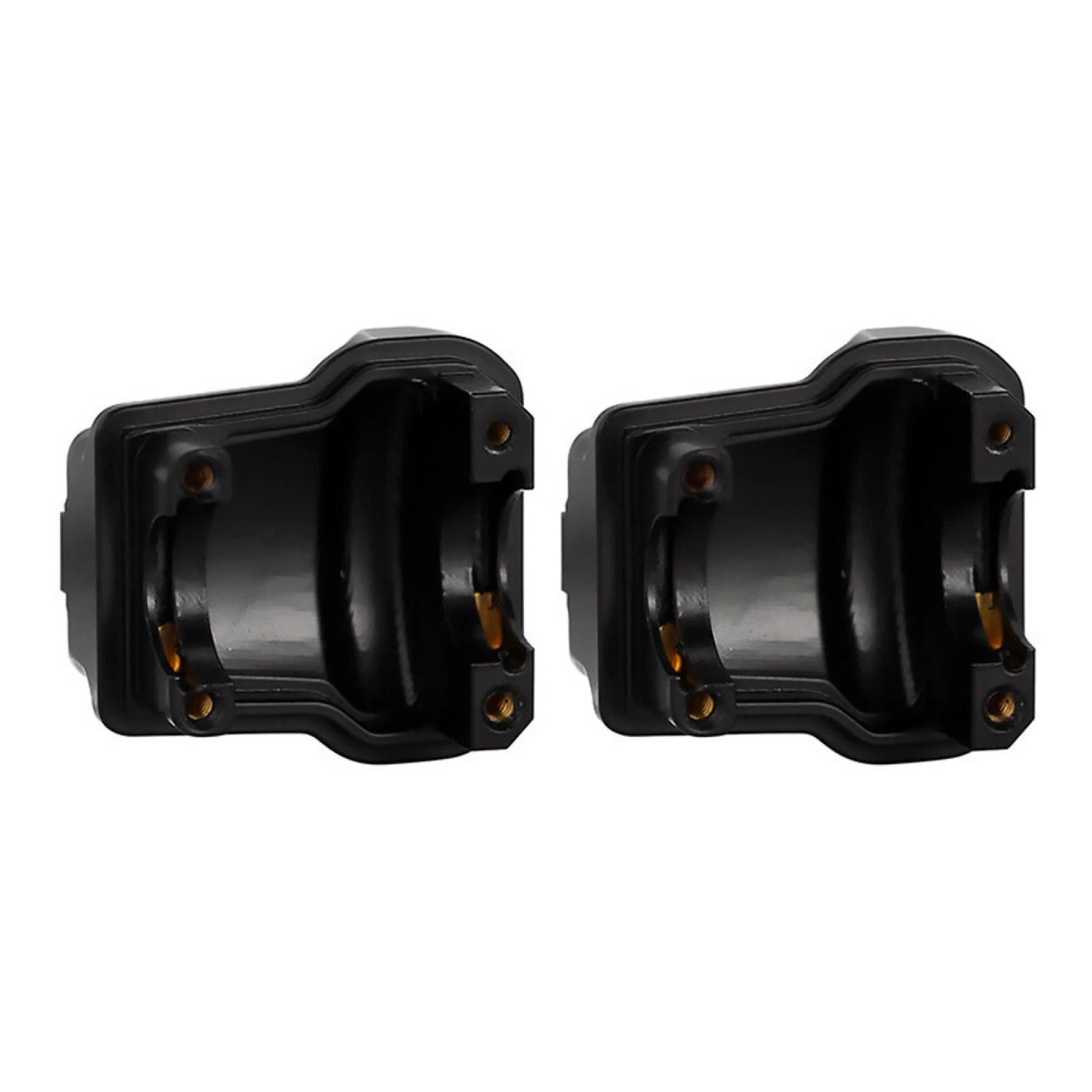 2 * Brass Coating Brass Axle Covers For Trx4m 1/18 Rc Crawler Car