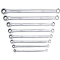 Extra Long Ratcheting Wrench Metric Double Box End Extractor Spanner