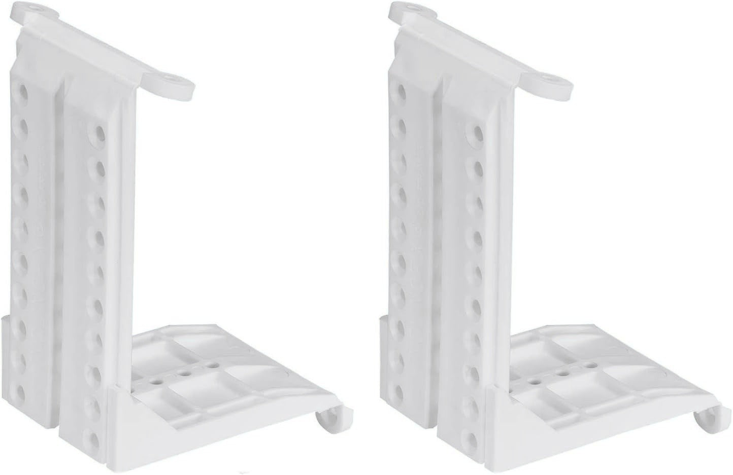 Taskar Sloping Ceiling Adapter Brackets For Sloped Wardrobe/Fascia Boards (Pair)