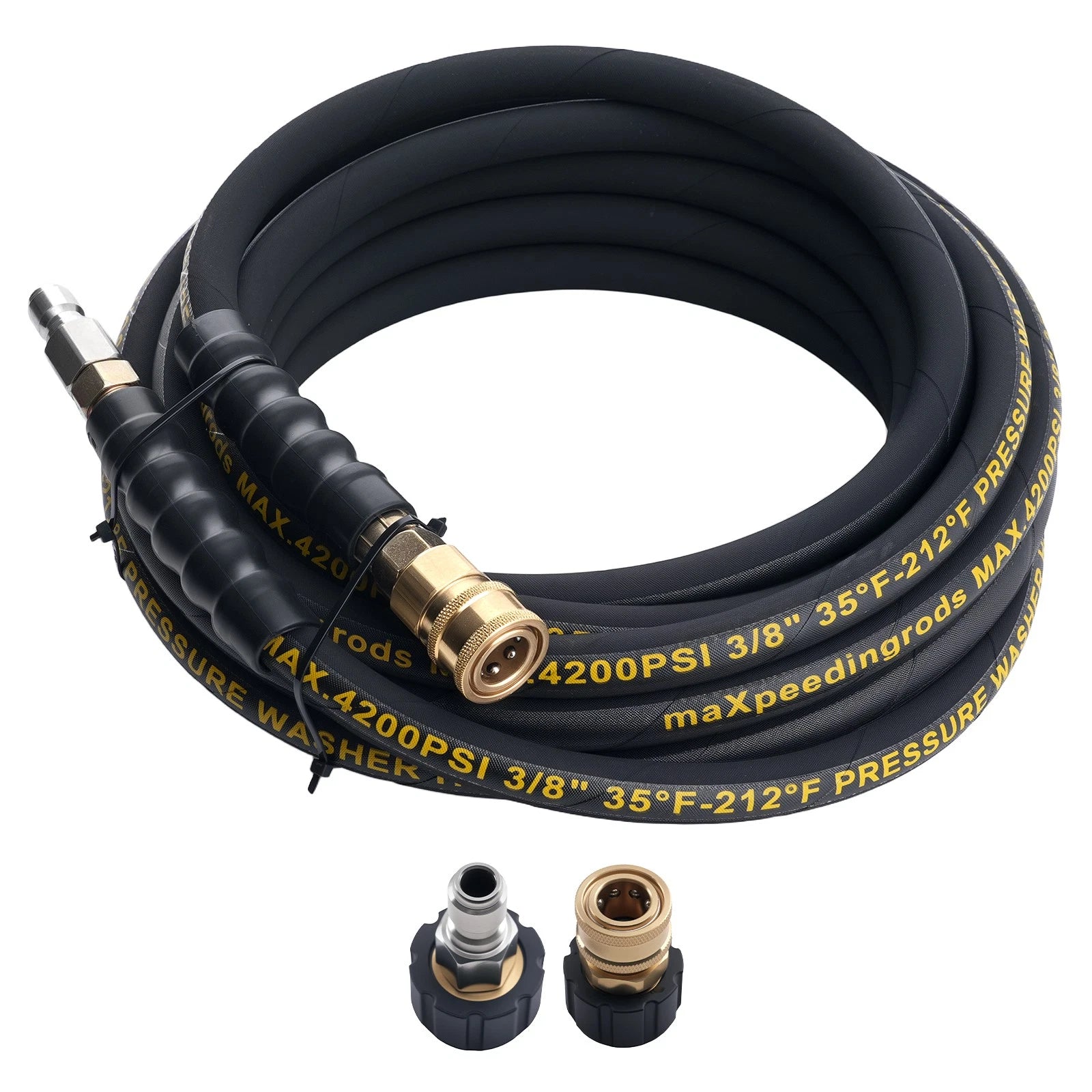 Power Washer Extension Hose 25ft 3/8" Quick Connect | Built Supply Co
