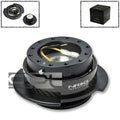 Nrg 6-hole Steering Wheel Carbon Fiber Quick Release Hub Adapter For