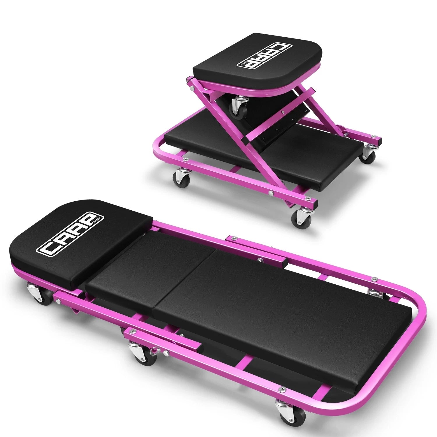 40" X 17" X 5" 330lbs Capacity Z-shaped Structure Purple 2-in-1