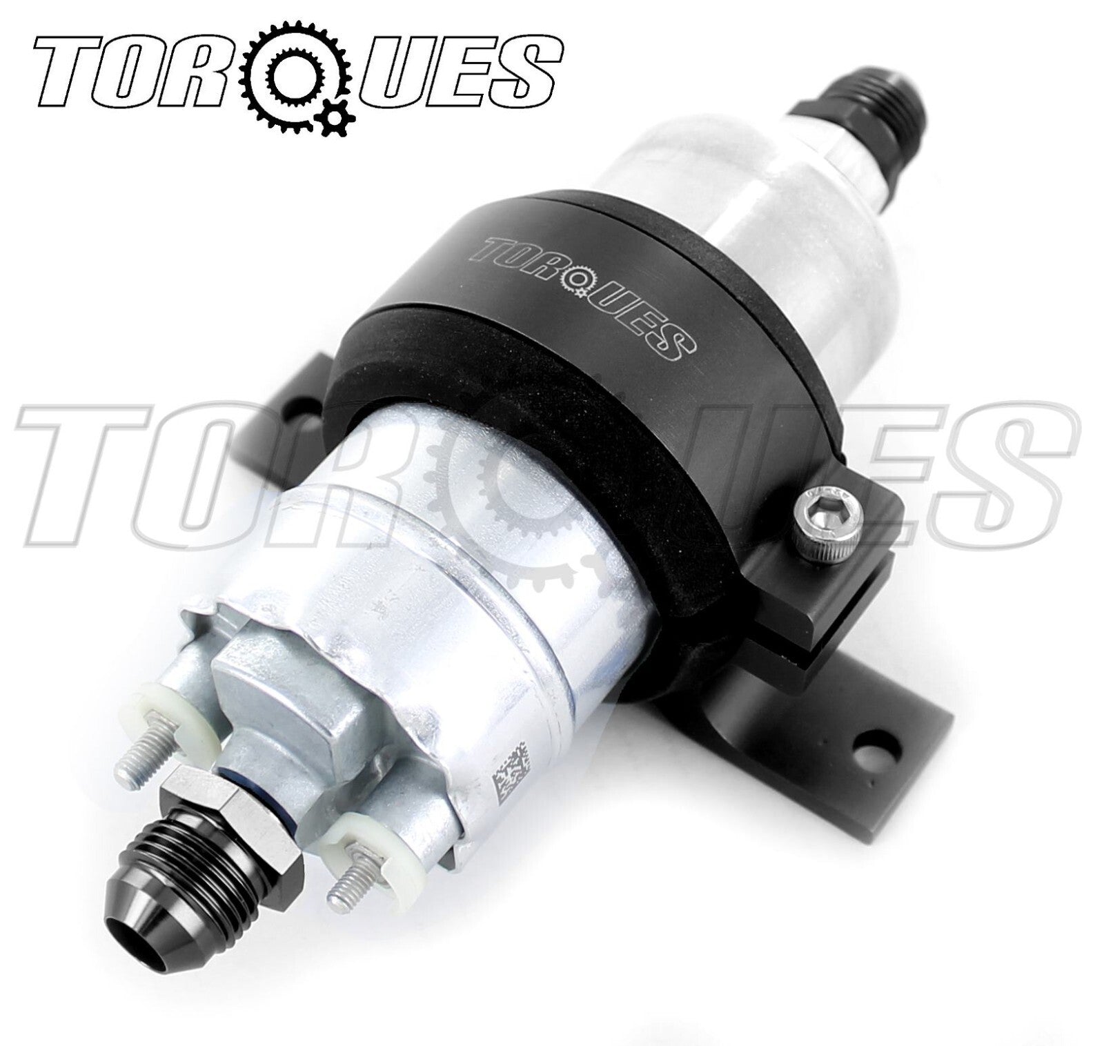 Bosch 0580464200 Fuel Pump AN-8 Out/ AN-8 In Adapters And Billet