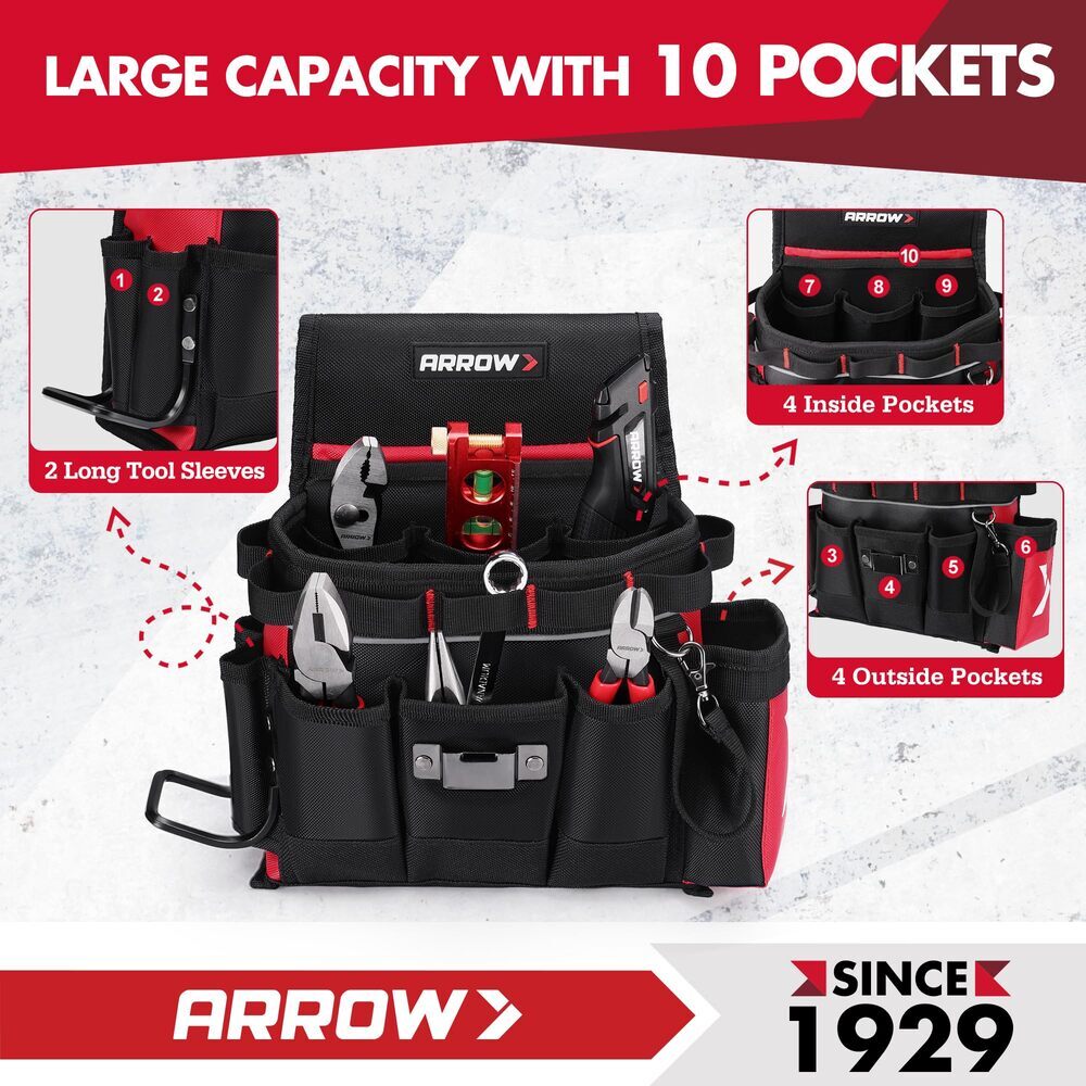 ARROW Heavy-Duty Electrician Tool Belt by ARROW