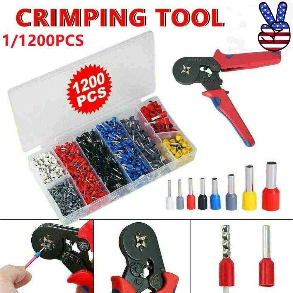 Cable Cord Pin End Bootlace Ferrule Terminal Wire Crimp Connectors